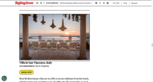 Villa Galatea tra i migliori beachfront Airbnb al mondo