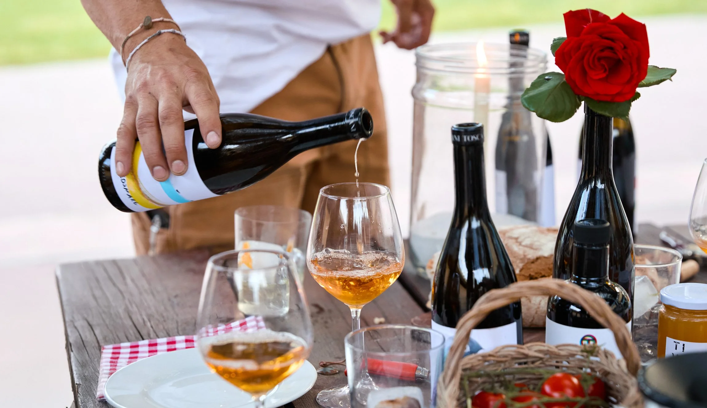 Degustazione all'Azienda Agricola Toscani
